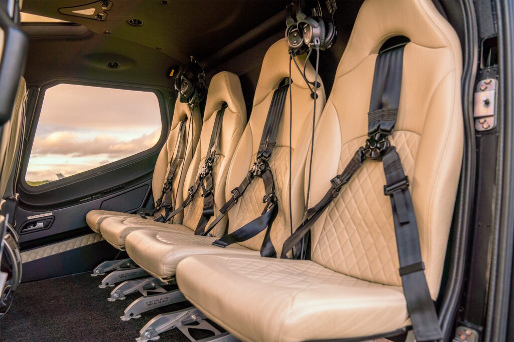 Eurocopter rear seats