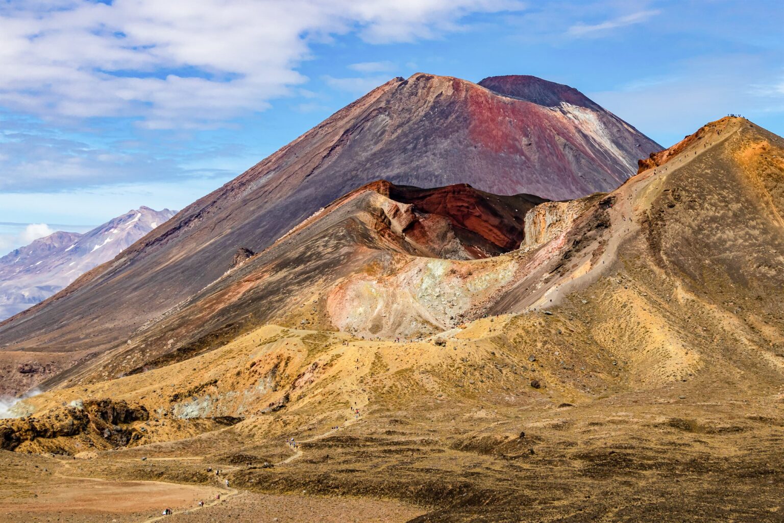 Red Crater and Mt Ngauruhoe