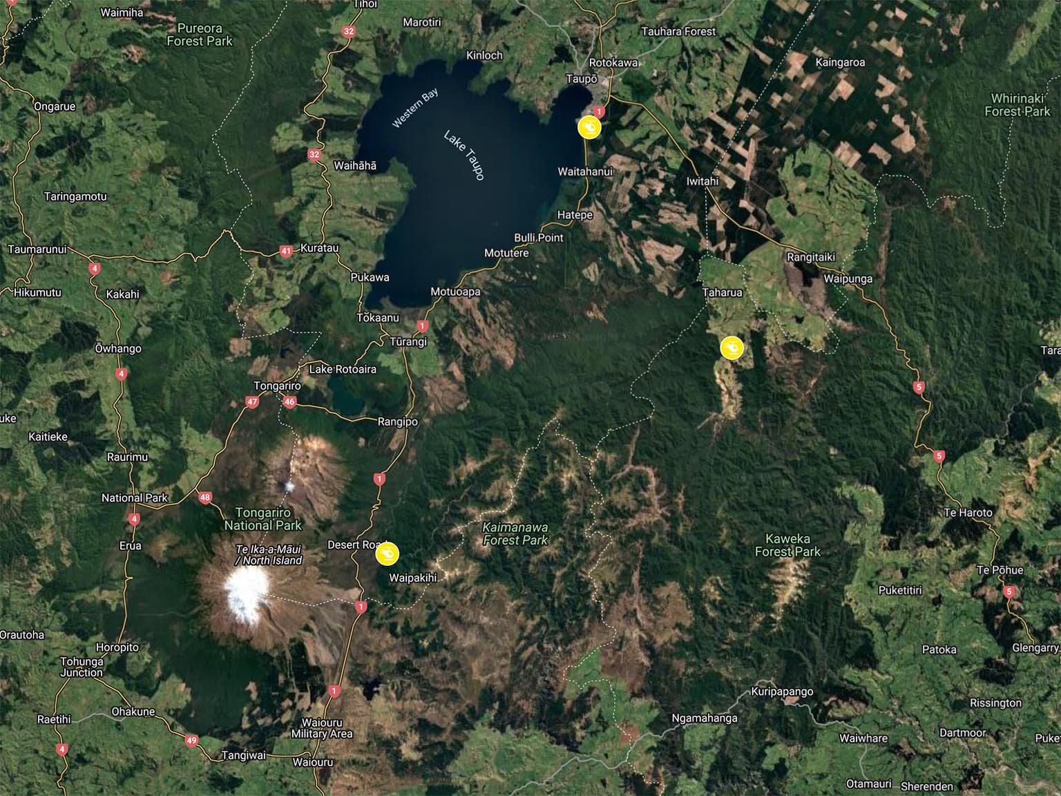 Link to our bases on Google Maps